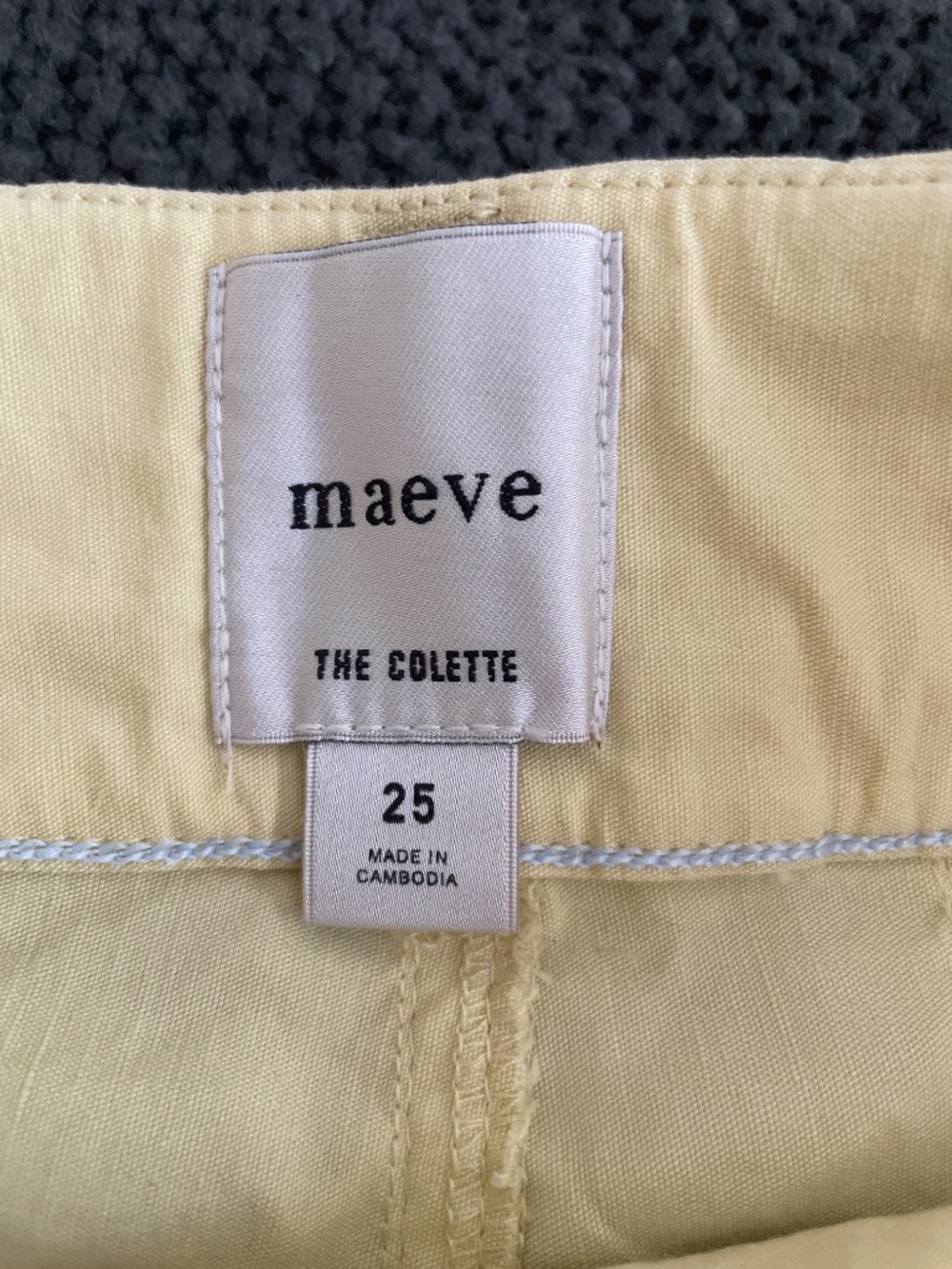 Maeve Colette- like new! 25. Lemon color. - Picture 3 of 5